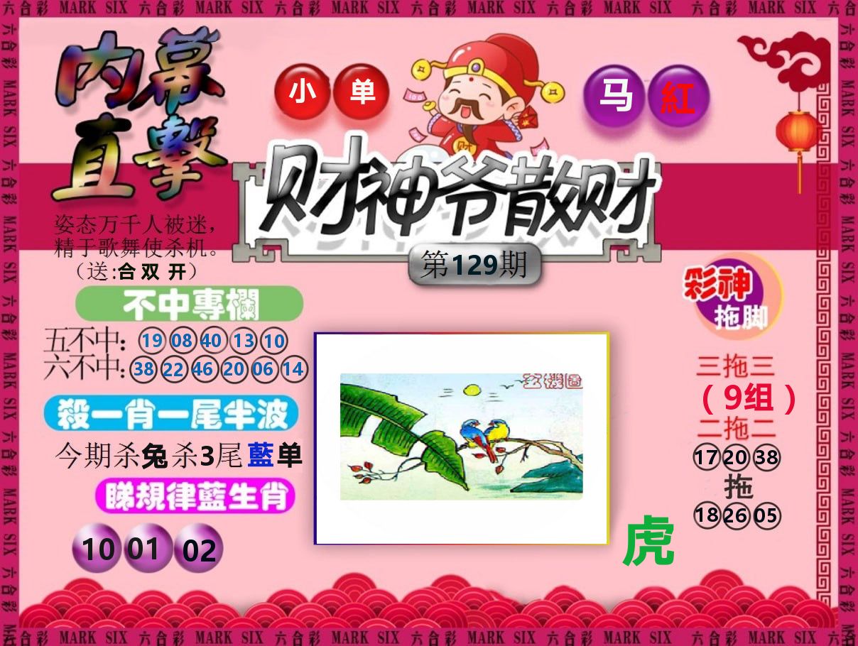 财神爷散财 第129期