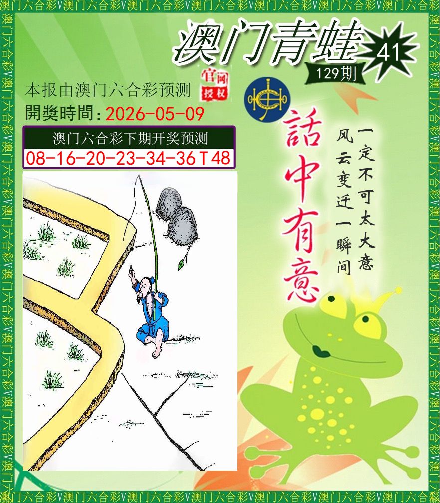 青蛙系列43 第129期