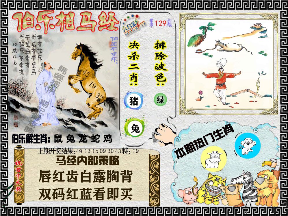 伯乐相马经 第129期