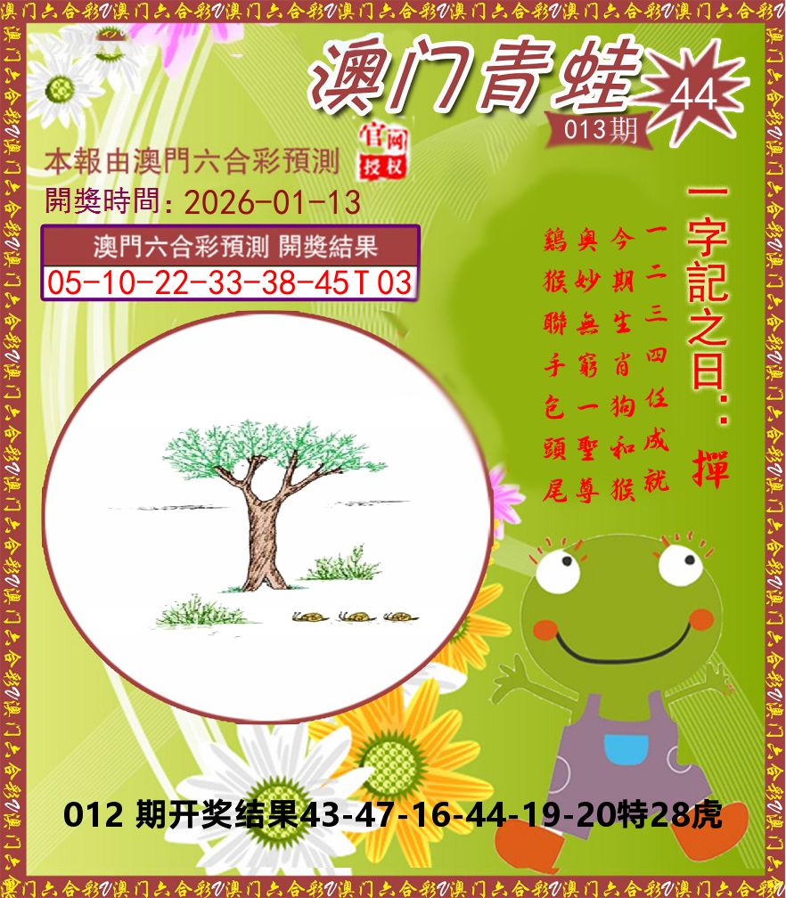 青蛙系列44 第13期