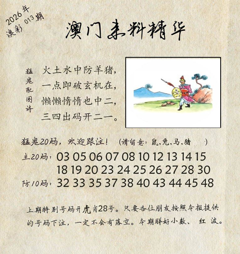 精华来料 第13期