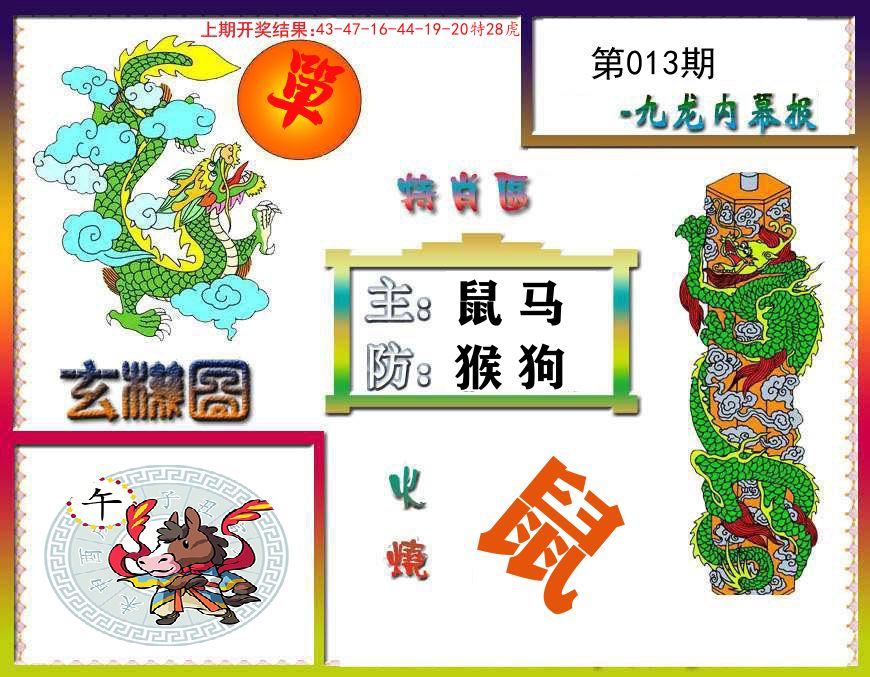 九龙内幕报 第13期