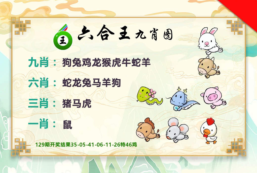 六合王九肖图 第130期