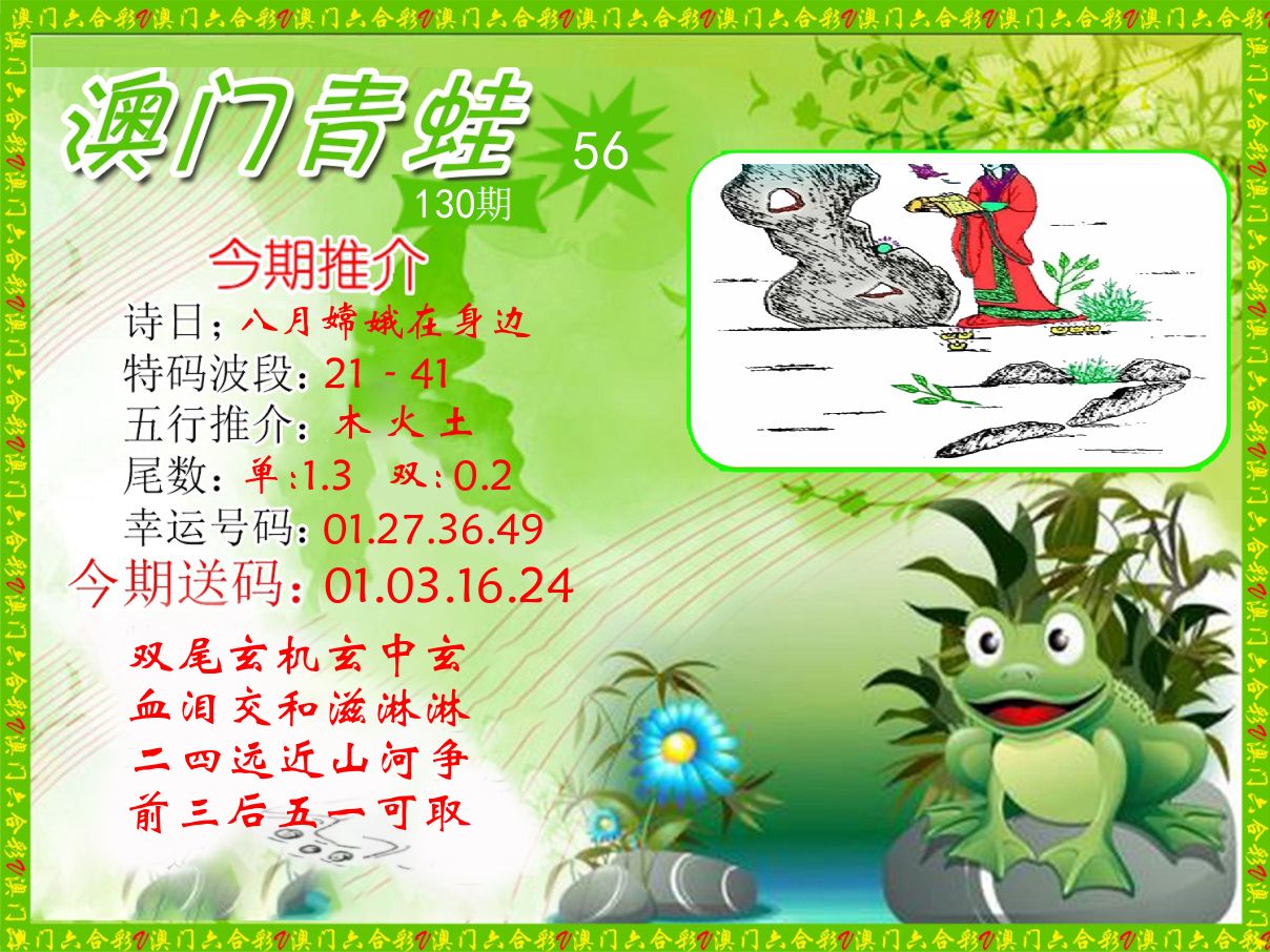 青蛙系列56 第130期