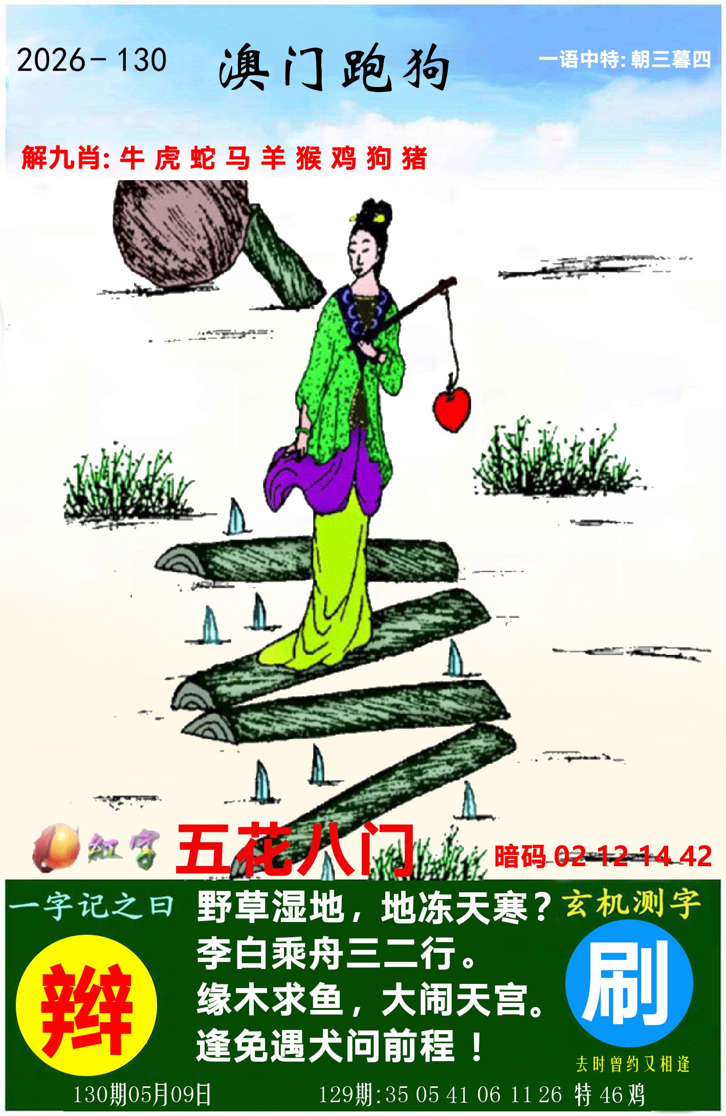 澳门跑狗图 第130期