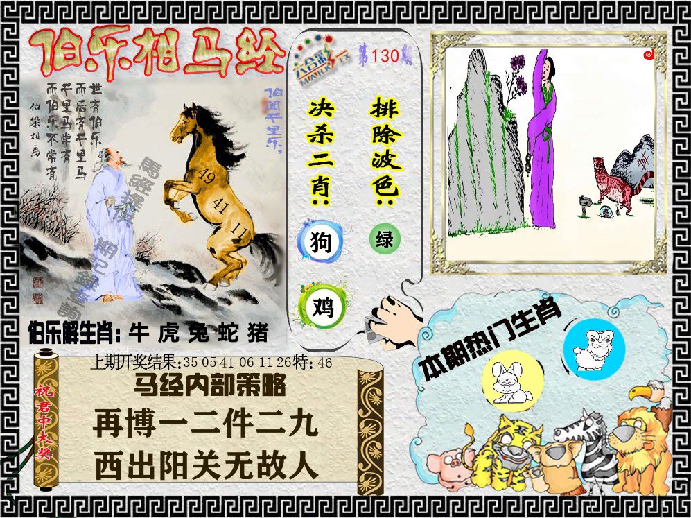 伯乐相马经 第130期