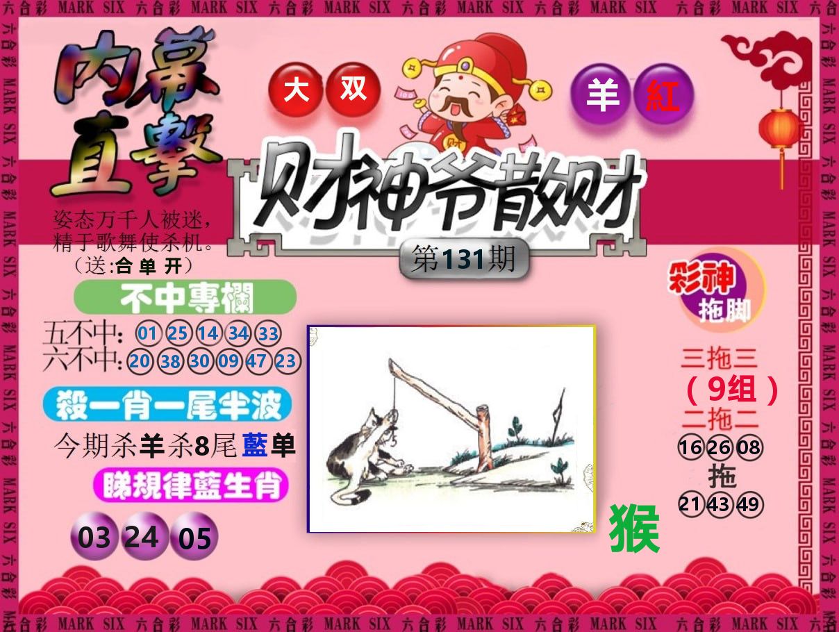 财神爷散财 第131期