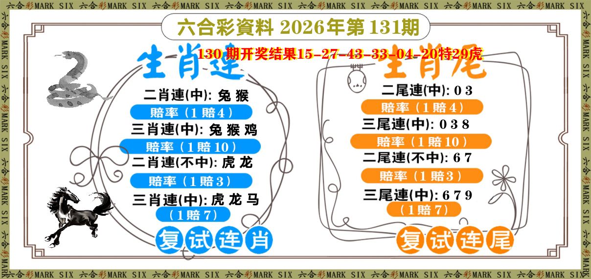 复试连 第131期