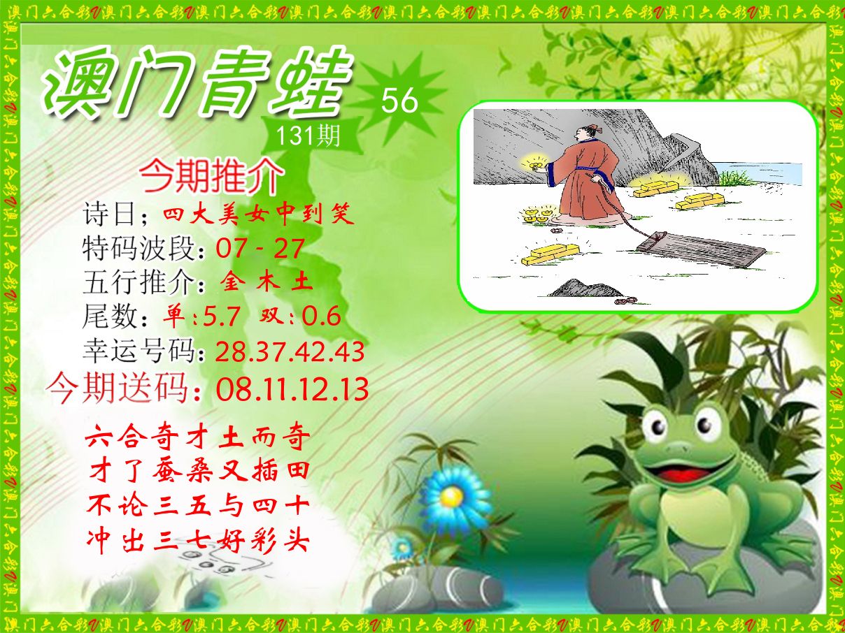 青蛙系列56 第131期
