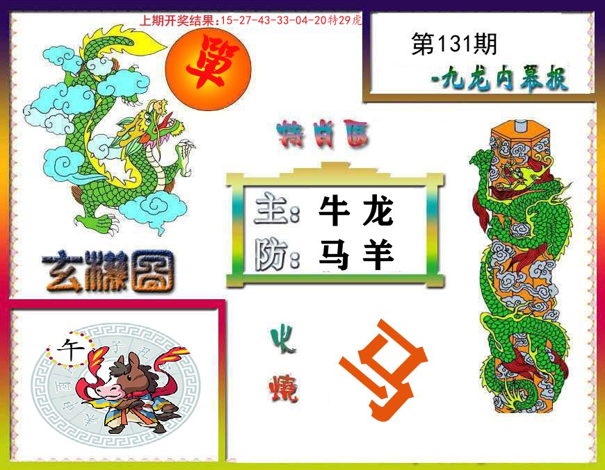 九龙内幕报 第131期