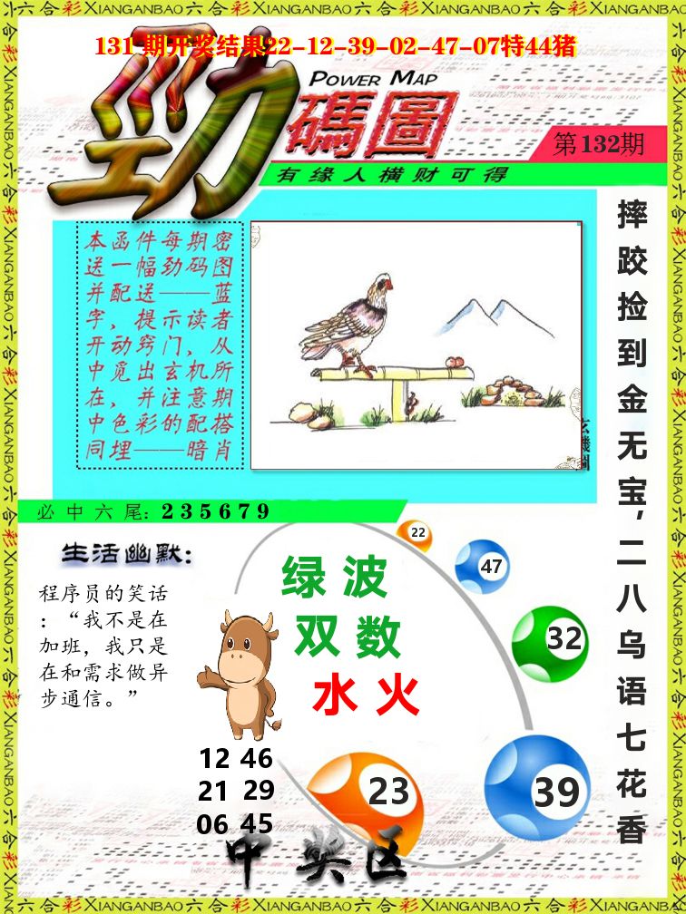 劲码图 第132期