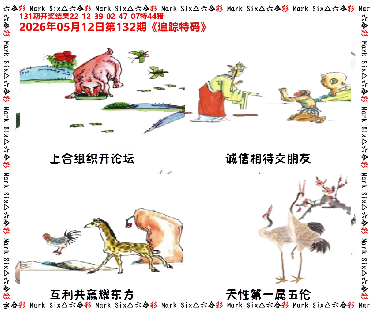 追踪特码 第132期