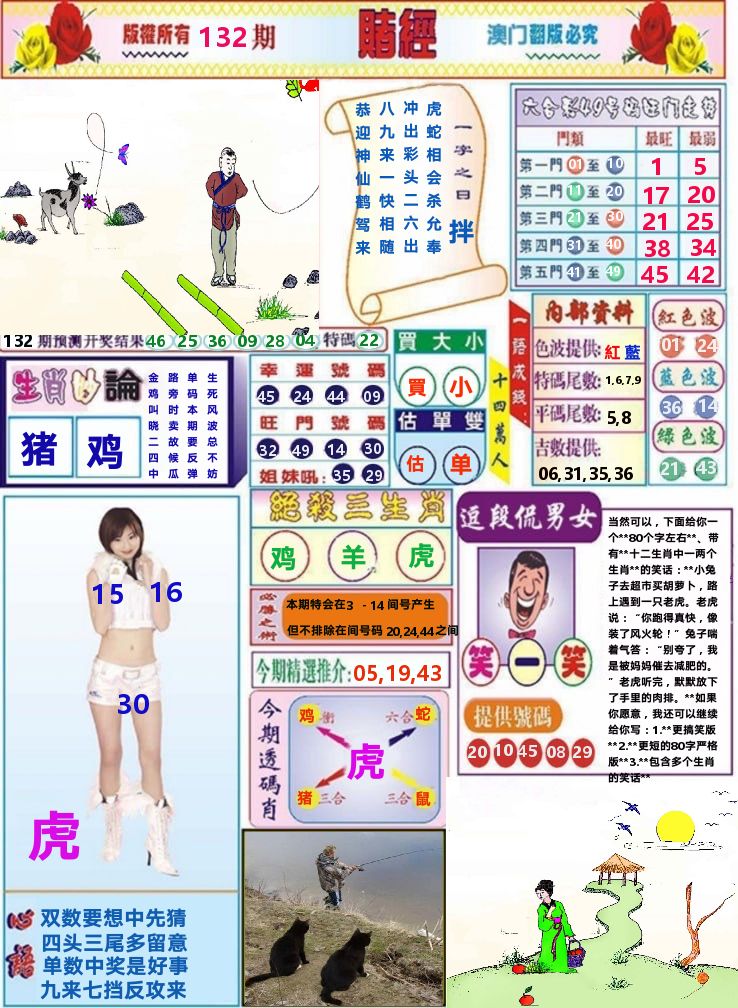 澳门赌经 第132期