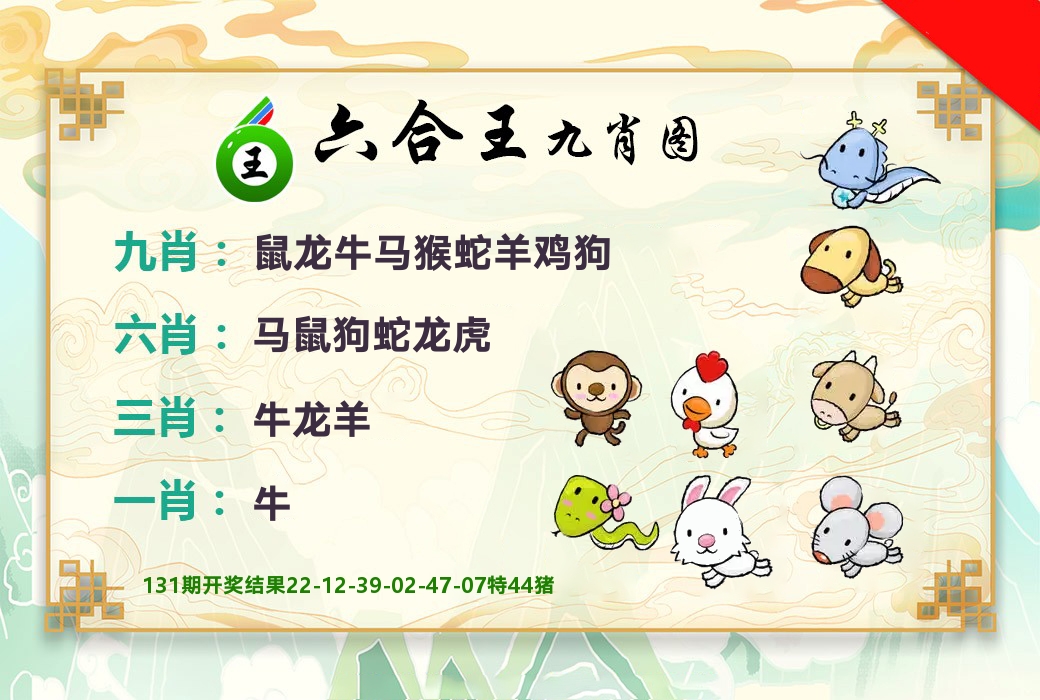 六合王九肖图 第132期