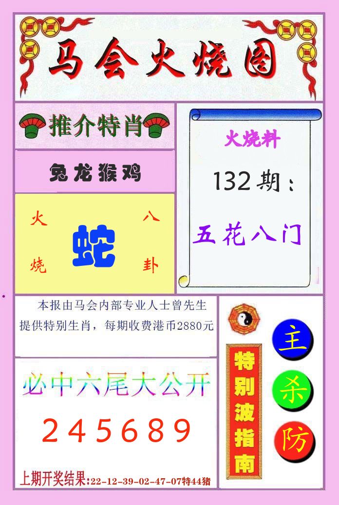 马会火烧图 第132期