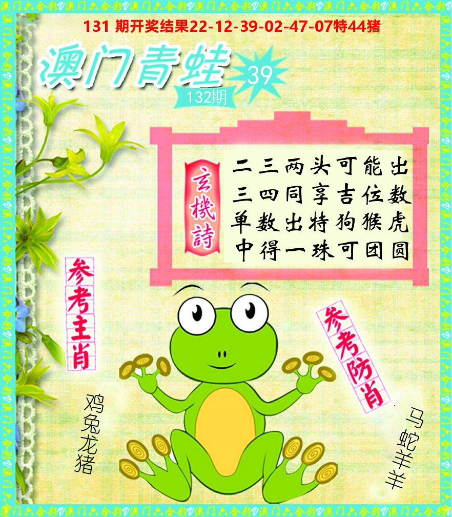 青蛙系列39 第132期