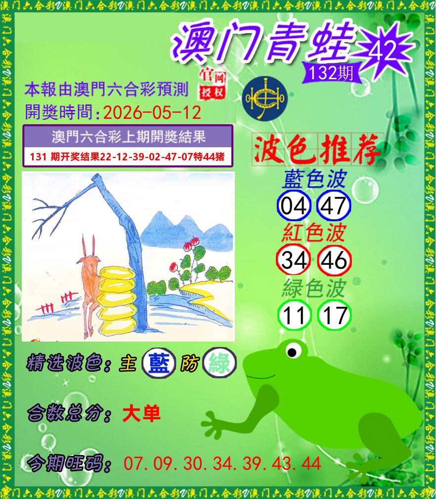 青蛙系列42 第132期