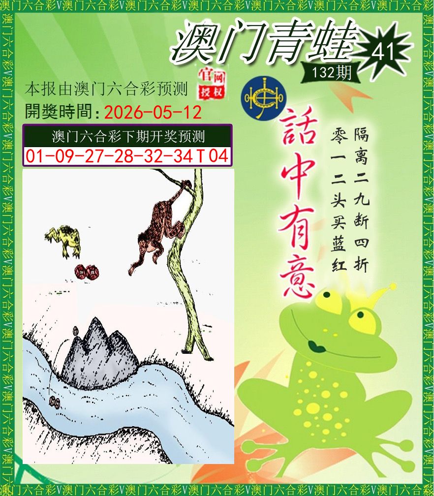 青蛙系列43 第132期