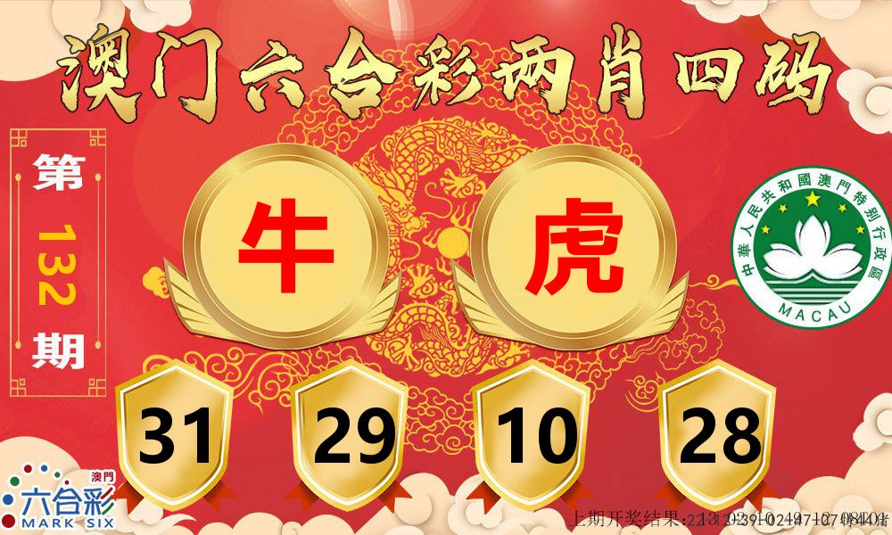 澳门两肖四码 第132期
