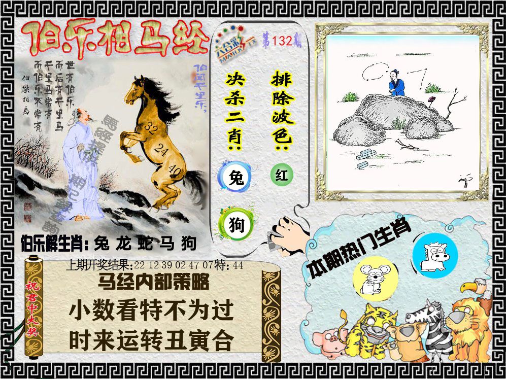 伯乐相马经 第132期