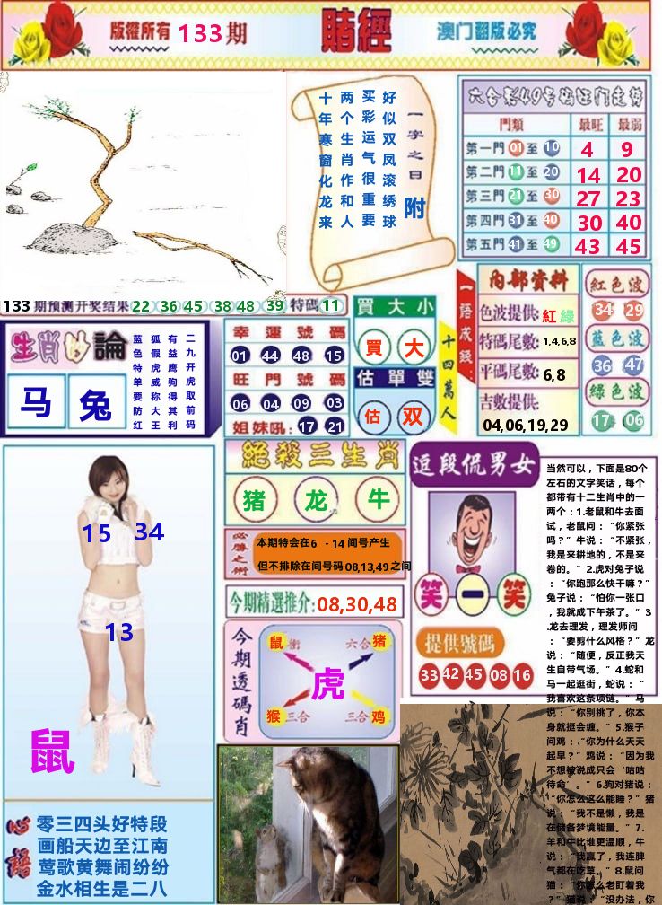 澳门赌经 第133期