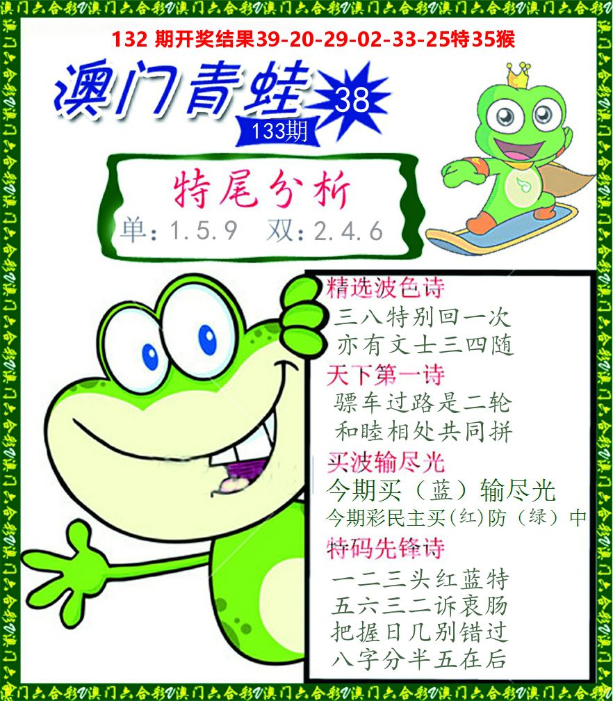 青蛙系列38 第133期