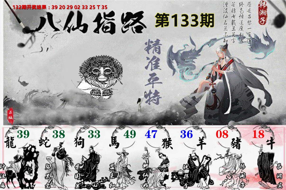八仙指路 第133期