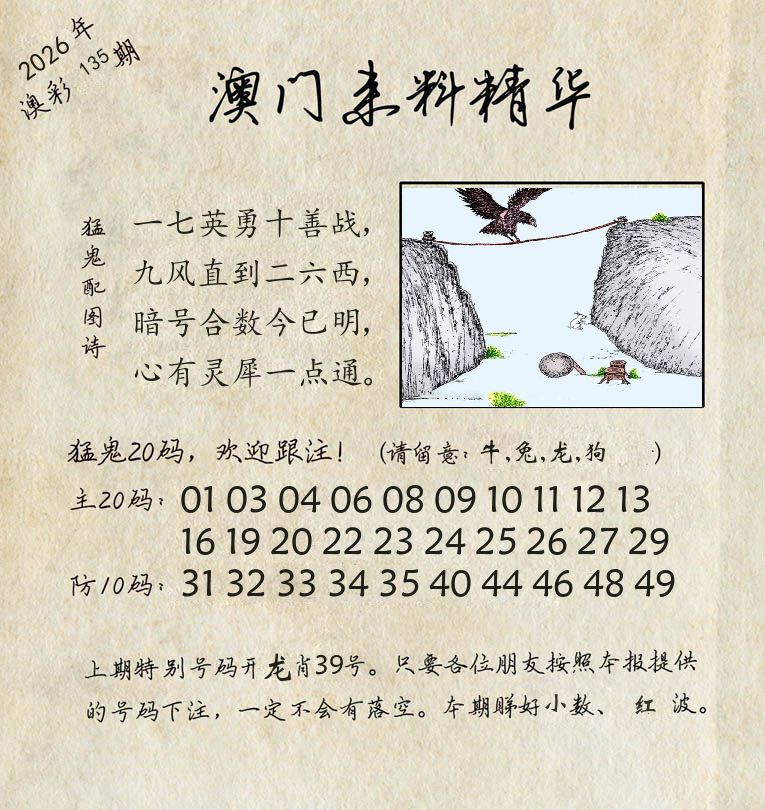 精华来料 第135期