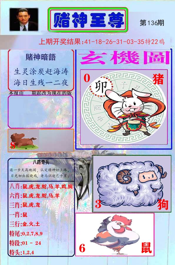 赌神至尊 第136期