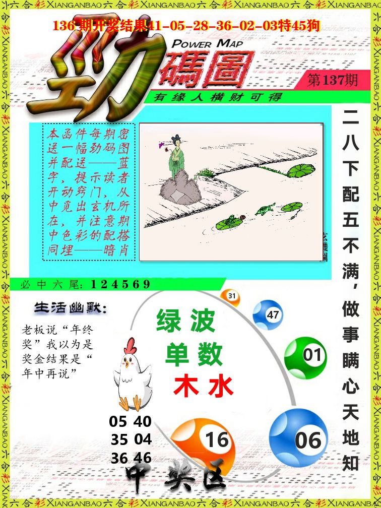 劲码图 第137期