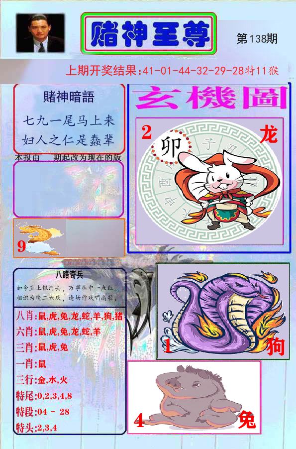 赌神至尊 第138期