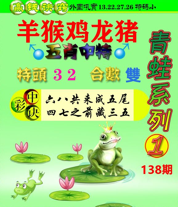 青蛙彩图 第138期