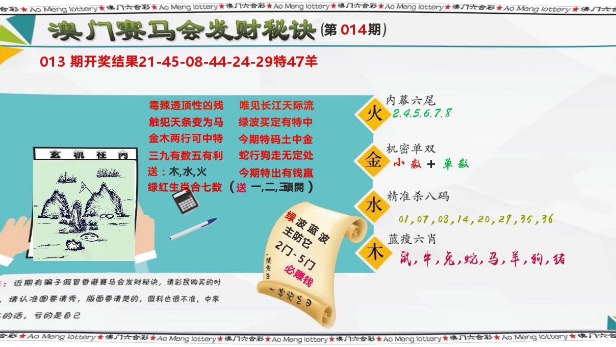 发财秘诀 第14期