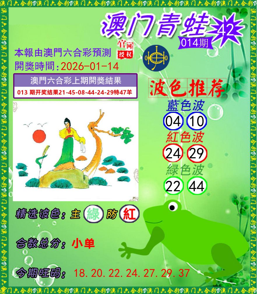 青蛙系列42 第14期