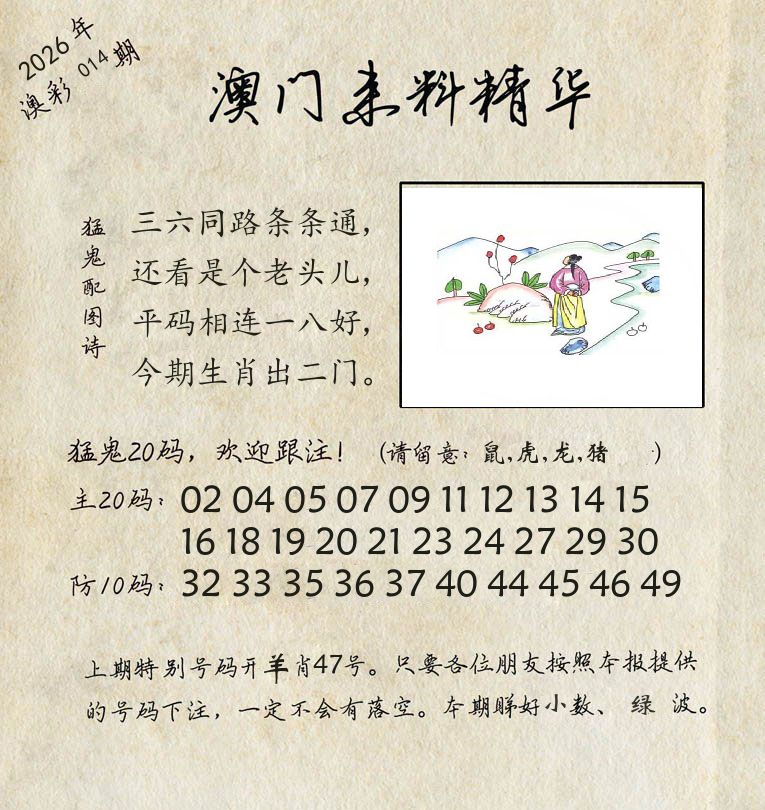 精华来料 第14期
