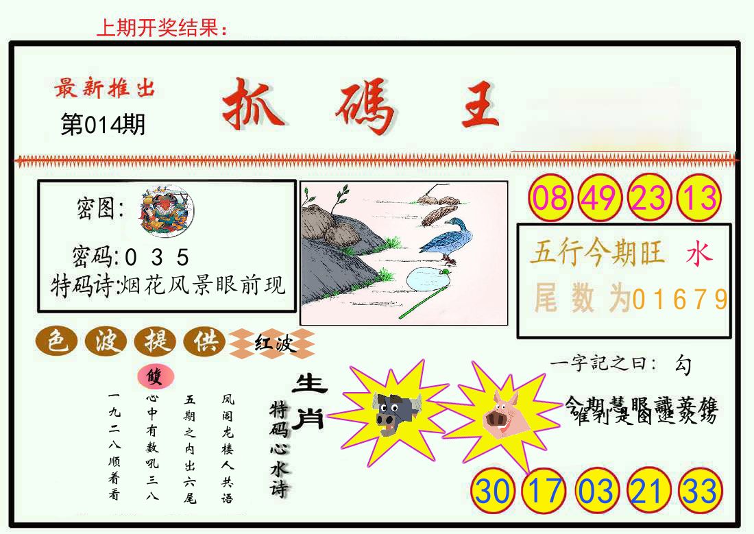 最新抓码王 第14期
