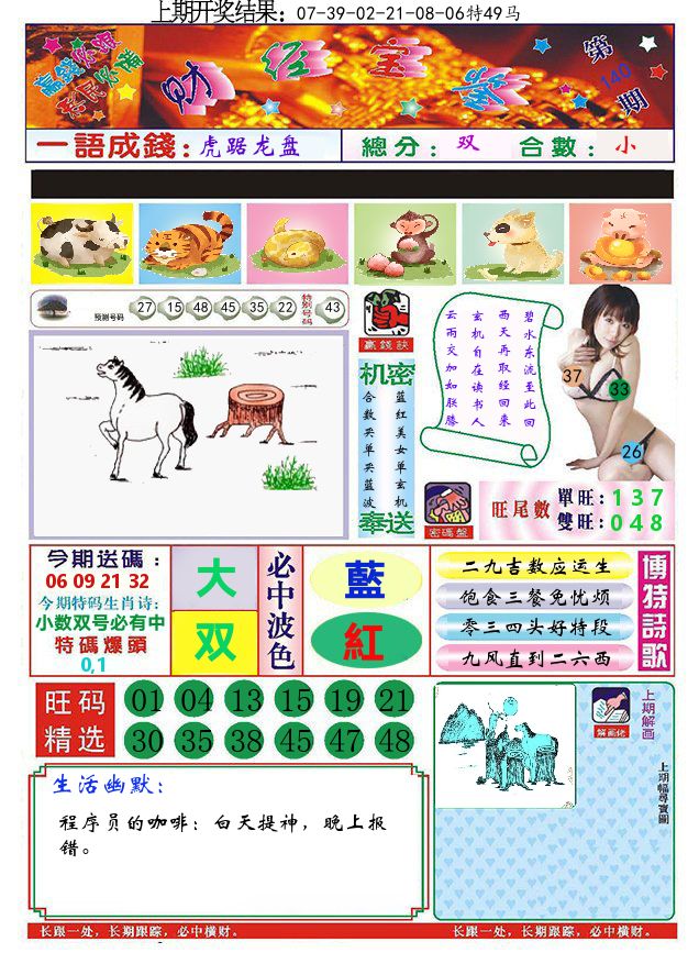 澳门财经宝鉴 第140期