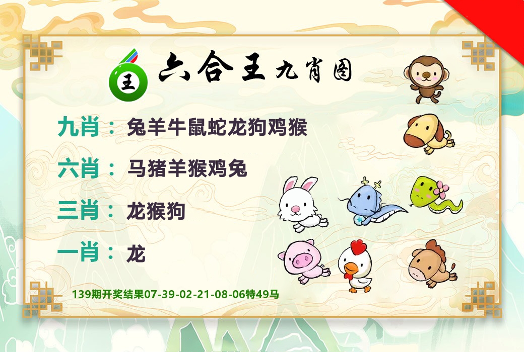 六合王九肖图 第140期