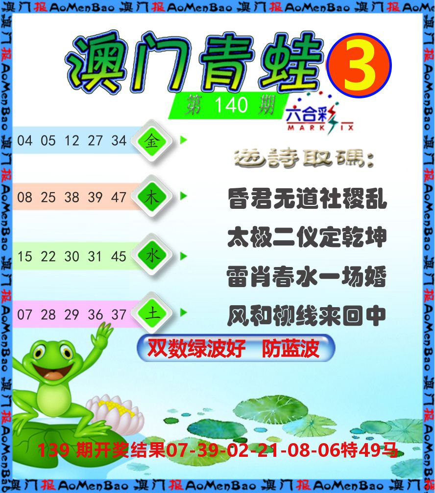 青蛙系列3 第140期