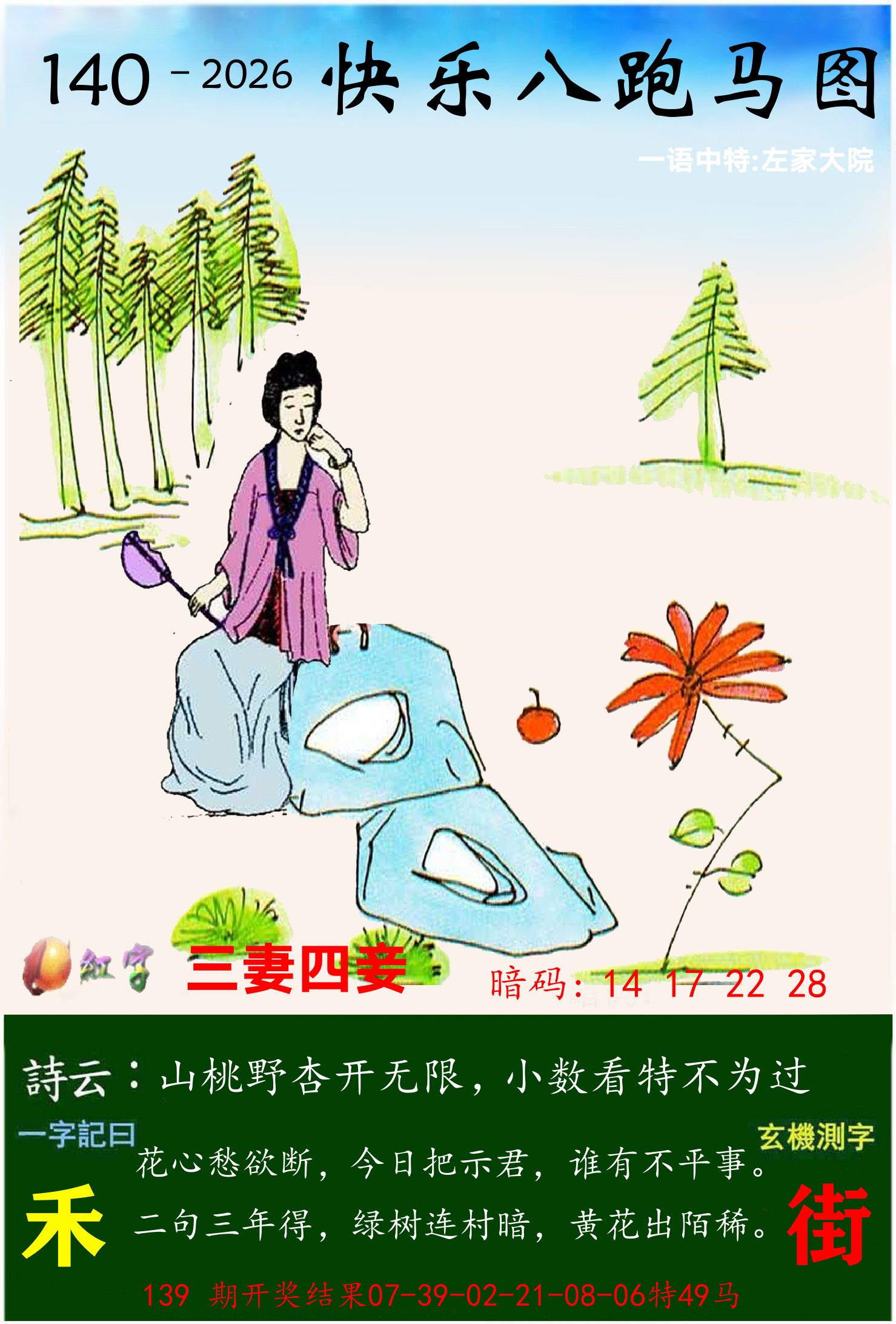澳门跑马 第140期