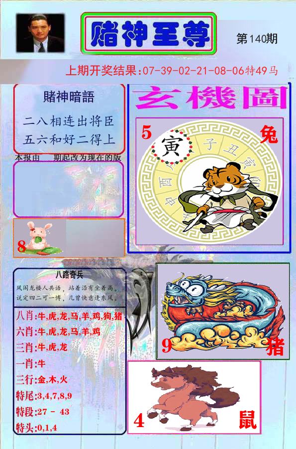 赌神至尊 第140期