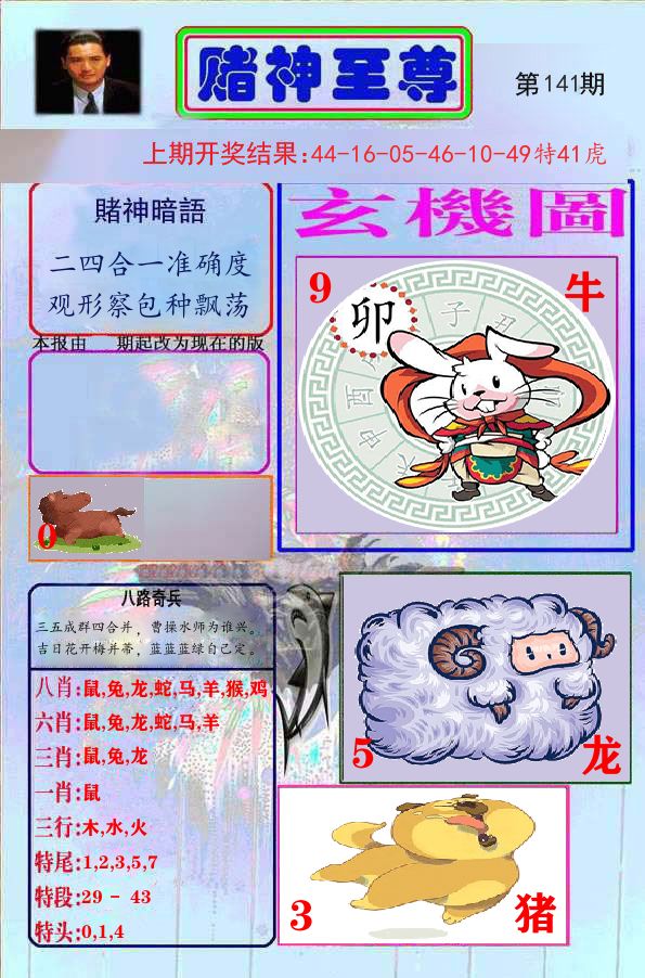 赌神至尊 第141期