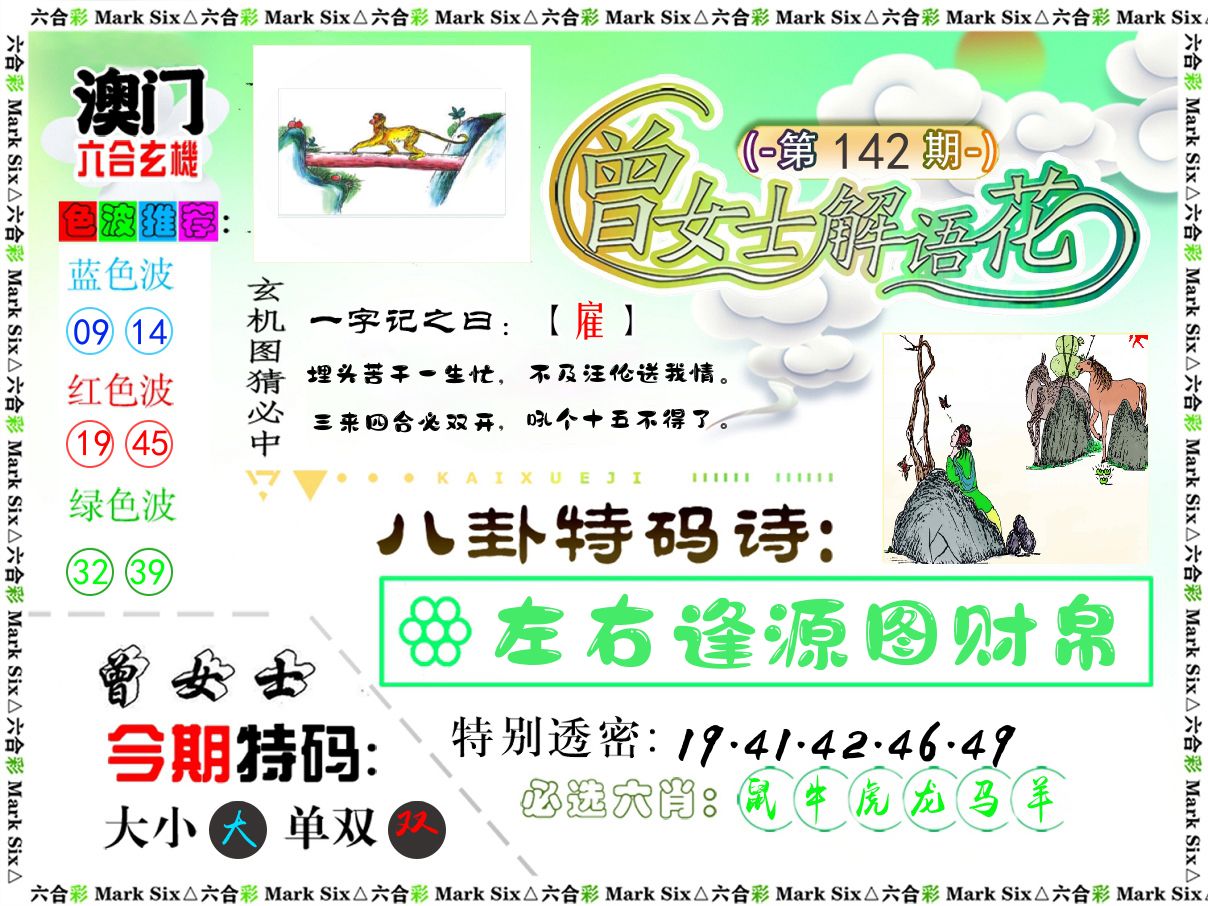 曾女士解语花 第142期
