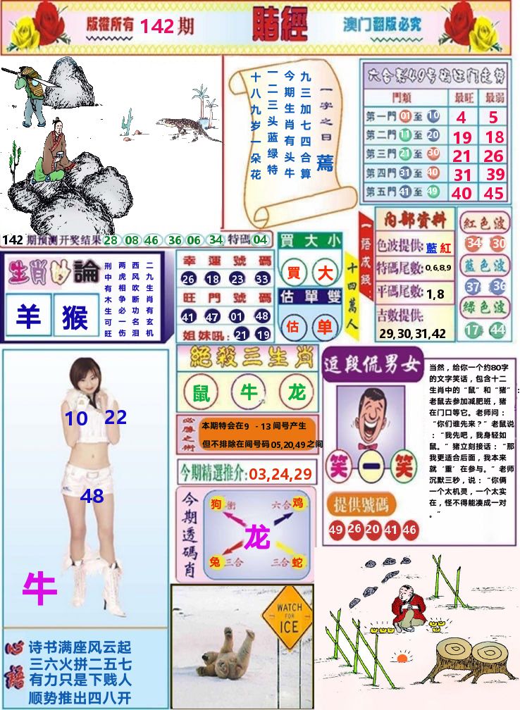 澳门赌经 第142期