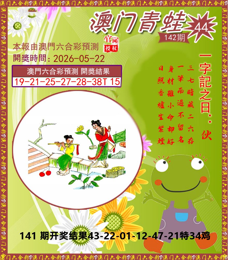 青蛙系列44 第142期
