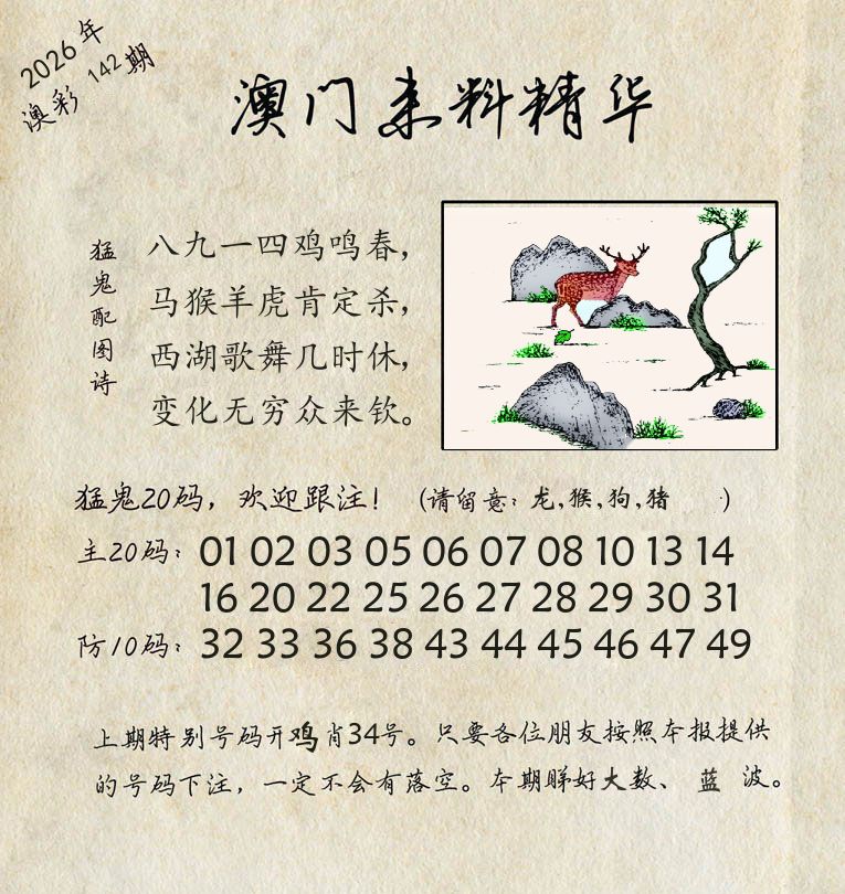 精华来料 第142期