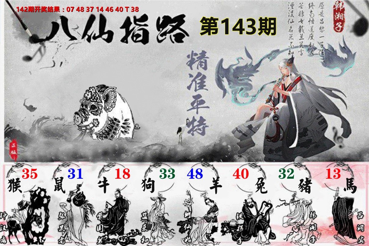 八仙指路 第143期