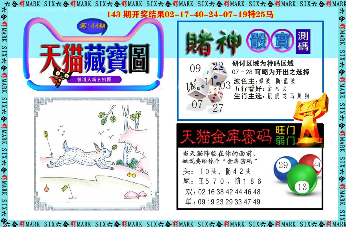 天猫藏宝图 第144期