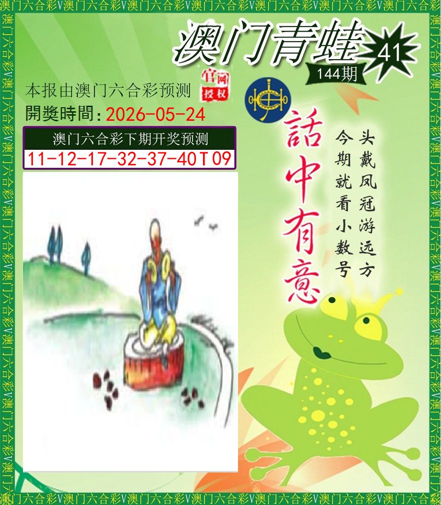 青蛙系列43 第144期
