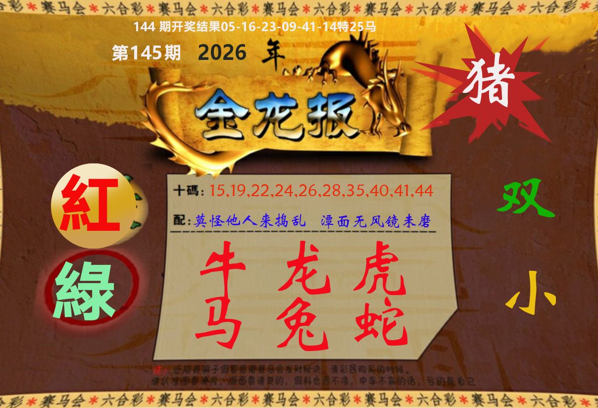 金龙报 第145期